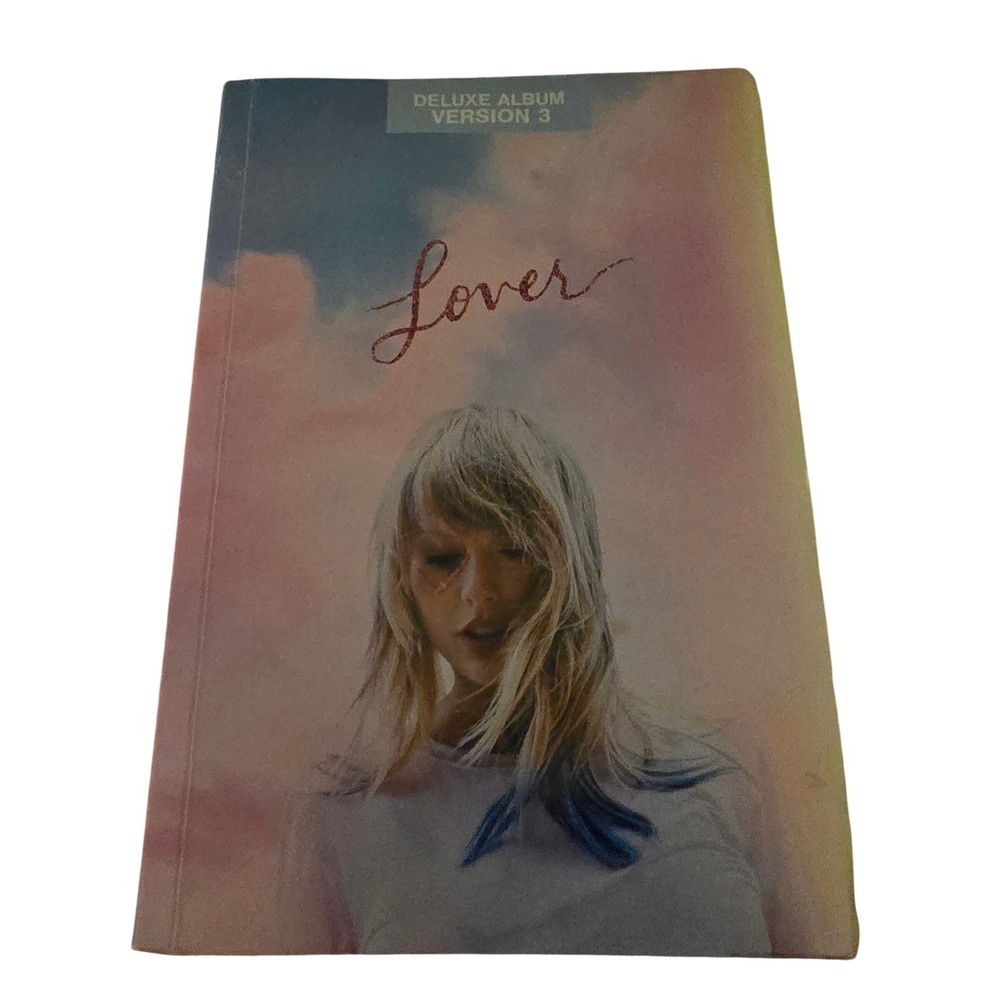 Taylor Swift Lover Deluxe Album Version 3 Journal Diary Collectible Book